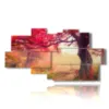 painting with nice autumn photos - version: 8 pannelli 184x97cm