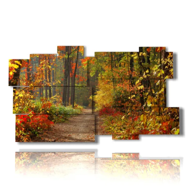 autumn photo in the mountains