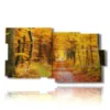 bild mit herbstwaldfotos - version: 10 pannelli 183x100cm