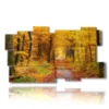 tableau avec photos de foret d automne - version: 11 pannelli 184x104cm