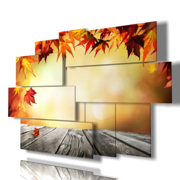 Impressions d''automne et feuilles