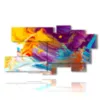 beautiful modern painting in color - version: 9 pannelli 184x100cm