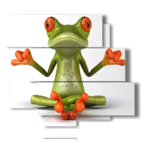 cuadros de animales divertidos