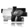 marco de fotos elefante dumbo - version: 9 pannelli 182x107cm
