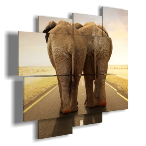 funny elephant paintings