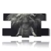 tableau avec image d elephant - version: 8 pannelli 186x97cm