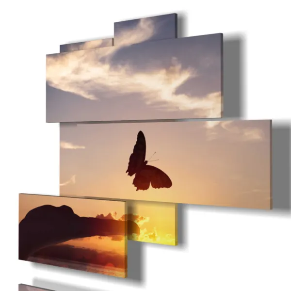 stampa farfalla stilizzata