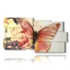 tableaux abstraits papillons en boutons de rose - version: 10 pannelli 183x100cm