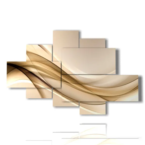  cuadros modernos beige