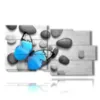 butterfly painting in the stones - version: 10 pannelli 183x100cm