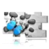 butterfly painting in the stones - version: 10 pannelli 186x105cm