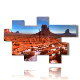 quadro con paesaggio