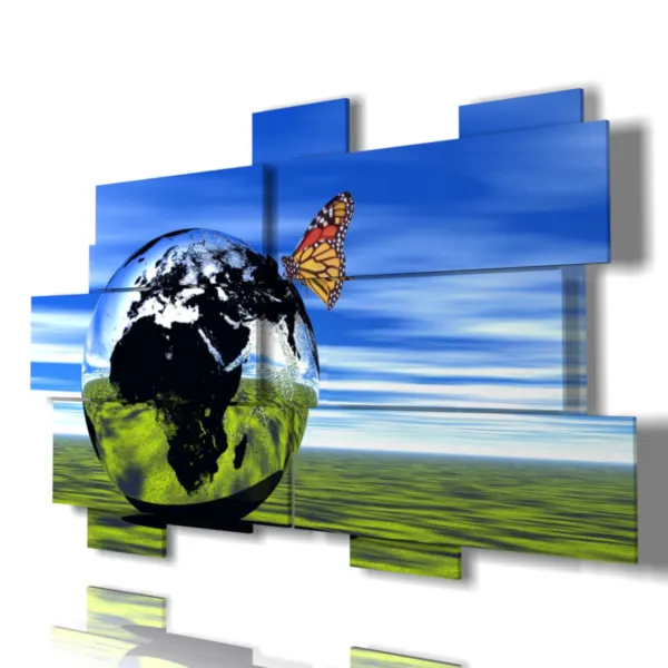 Impression d''images de papillons en 3D