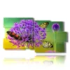 bild lila liebender schmetterling - version: 10 pannelli 183x100cm