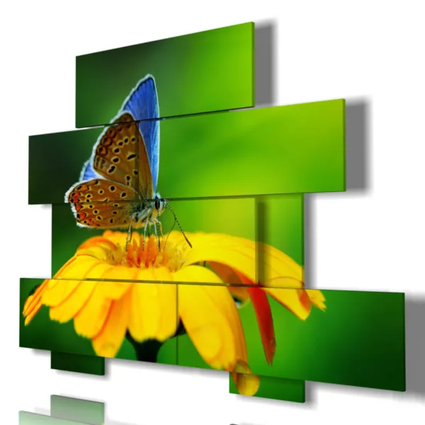 Blumen-Schmetterlingsbild