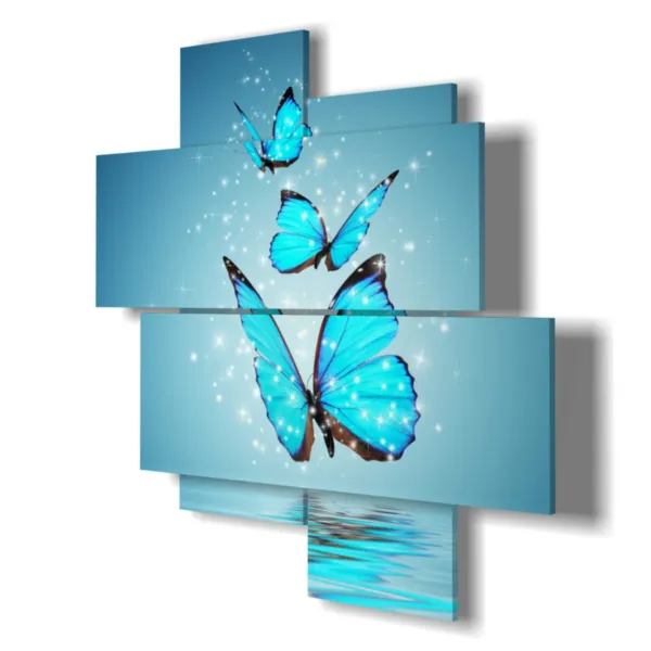 modernes Schmetterlingsbild drucken