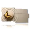 painting the butterflies on zen stone - version: 10 pannelli 183x100cm