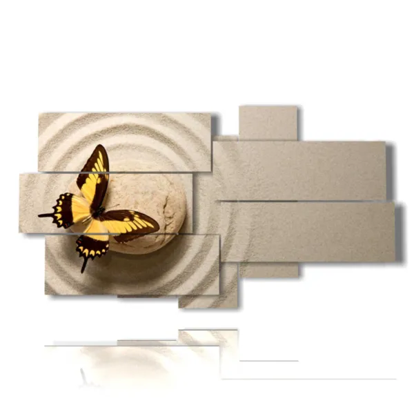 quadro le farfalle