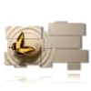 cuadro le farfalle en piedra zen - version: 11 pannelli 193x115cm