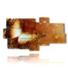 paintings stylized butterflies d - version: 8 pannelli 184x100cm