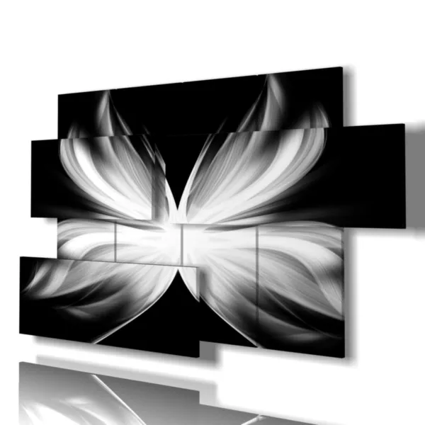 Heart butterfly prints