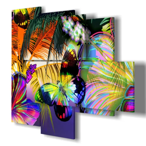 impresiones modernas con mariposas