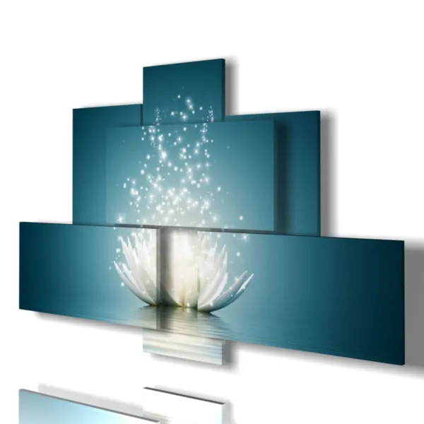 Blumenbilder mit Lotusblumen