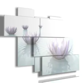 Cuadro de flor de loto