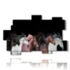 paintings on horses of a thousand colors - version: 11 pannelli 182x115cm