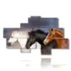 painting of horses choose your favorite - version: 8 pannelli 187x113cm