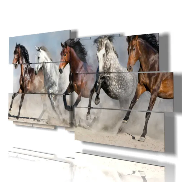 original paintings of Arabian horses