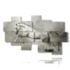 famous painting with white horse in suspension - version: 10 pannelli 186x115cm