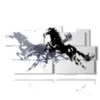 tableaux de chevaux stylises courant - version: 11 pannelli 197x106cm