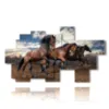 famosos cuadros de caballos salvajes - version: 10 pannelli 200x113cm