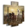 peintures sur toile de chevaux