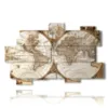 paintings antique globe - version: 11 pannelli 182x115cm