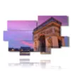 cuadros con fotos paris hoy arc de triomphe - version: 10 pannelli 186x115cm