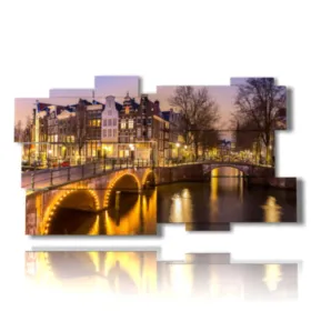 Foto de Ámsterdam de noche