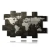tableau carte du monde abstraite - version: 20 pannelli 244x151cm