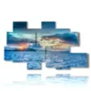 quadro mare e cielo in un tramonto d estate - version: 8 pannelli 171x100cm