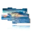 cuadro mar y cielo en un atardecer de verano - version: 9 pannelli 180x103cm