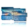 quadro mare e cielo in un tramonto d estate - version: 10 pannelli 183x100cm