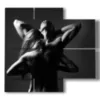 sensuales fotos en blanco y negro - version: 4 pannelli 91x85cm