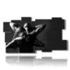 foto sensuali in bianco e nero - version: 11 pannelli 184x104cm