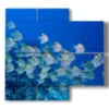 imagenes cuadradas con peces en un grupo - version: 4 pannelli 91x85cm