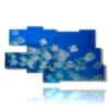 images paintings with fish in a group - version: 9 pannelli 180x103cm