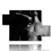 see i don t see sensual - version: 5 pannelli 128x85cm