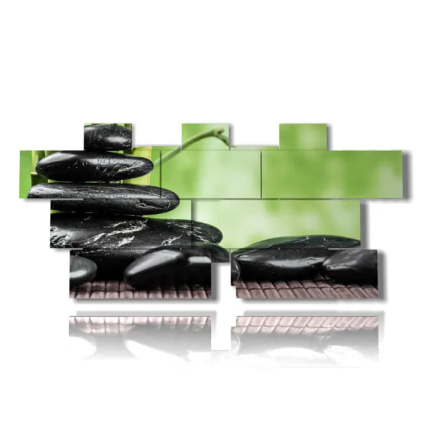 quadro sassi natura stampe design moderne foto  3d Duudaart