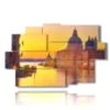 tableaux celebres a venise au coucher du soleil - version: 9 pannelli 171x108cm
