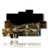 tableau avec photos de venise la nuit - version: 10 pannelli 173x114cm